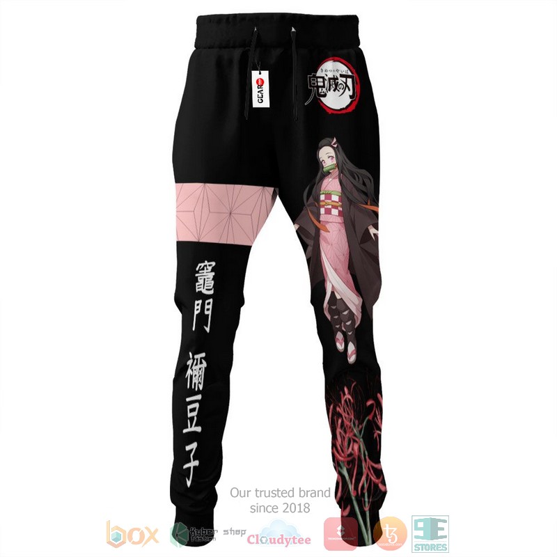 BEST Nezuko Anime Kimetsu Longpants 3 Nezuko Anime Kimetsu Jogger longpants 1 2