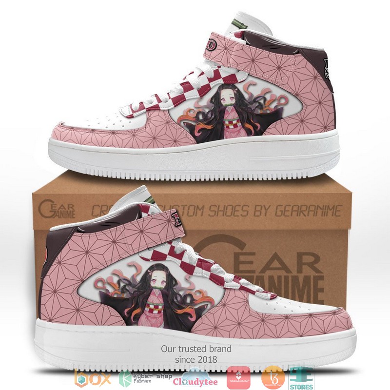 Nezuko Demon Slayer Anime High Air Force Sneaker