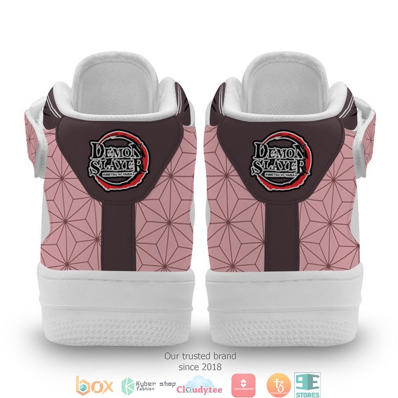Nezuko Demon Slayer Anime High Air Force Sneaker 3 Nezuko Demon Slayer Anime High Air Force Sneaker 1 2