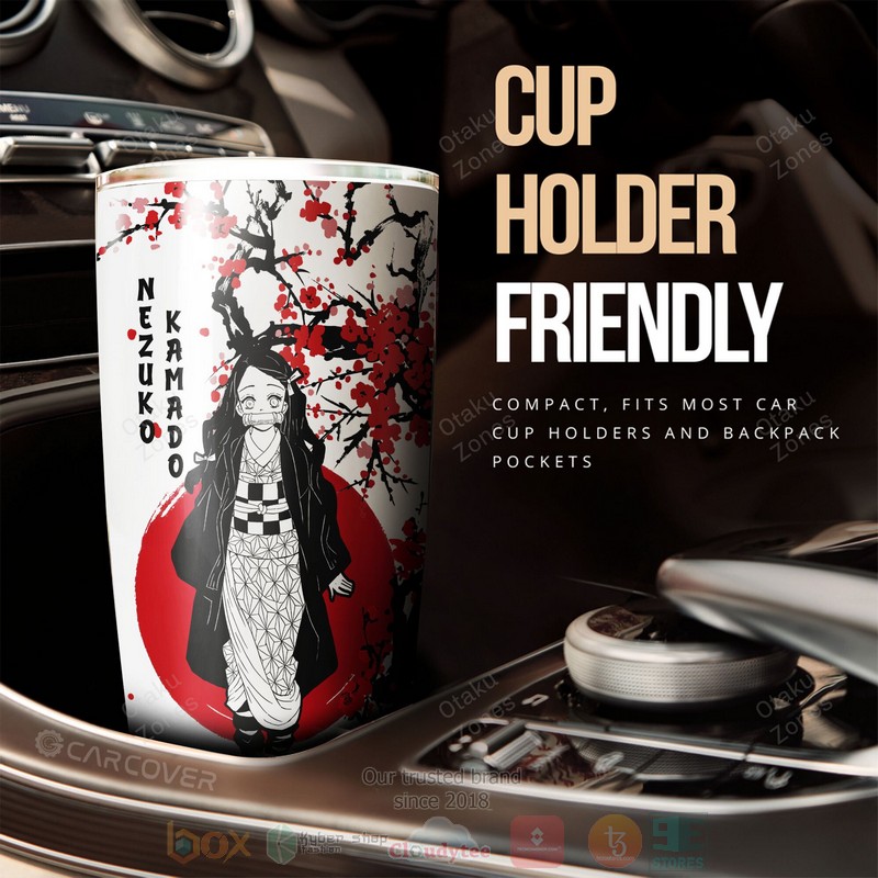 Nezuko Japan Style Demon Slayer Anime Tumbler 1