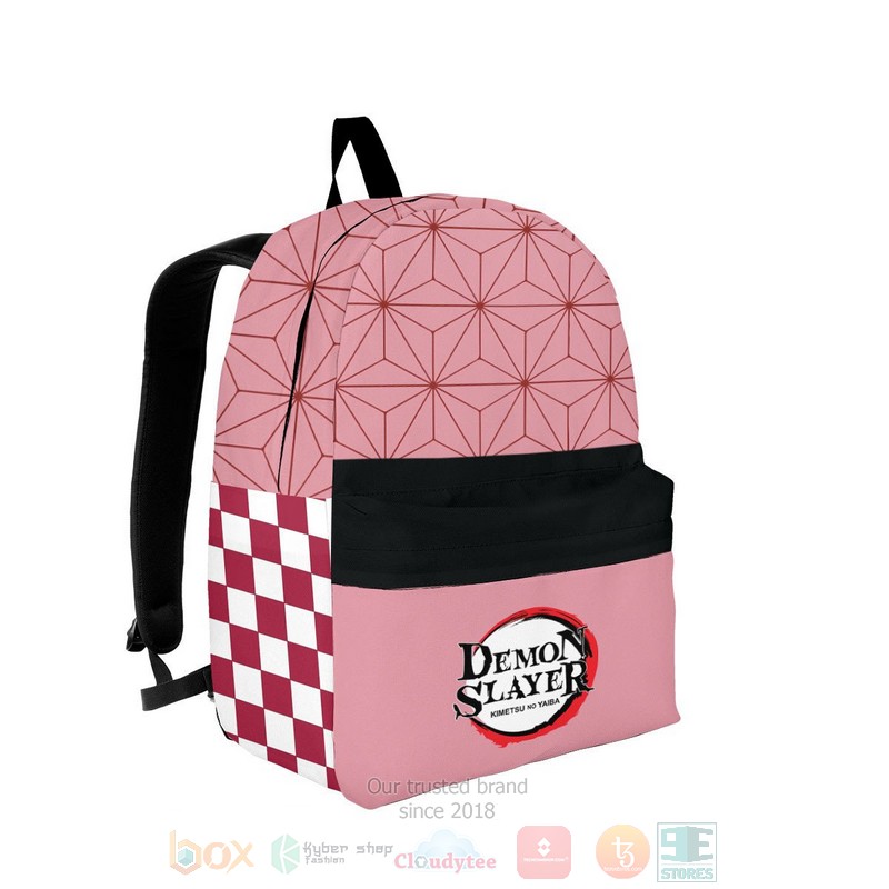 Nezuko Kamado Costume Kimetsu Anime Backpack 1