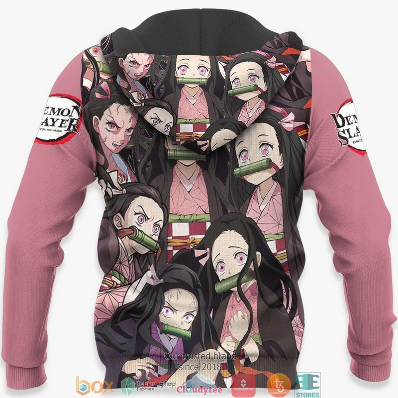 Nezuko Kamado Kimetsu Anime Merch 3D Shirt, Bomber jacket 5 Nezuko Kamado Kimetsu Anime Merch 3D Shirt Bomber jacket 1 2 3 4