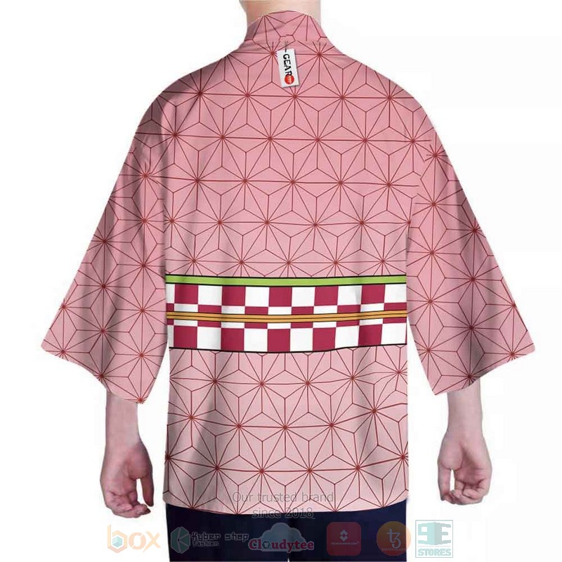 Nezuko Kimetsu Anime Inspired Kimono 1