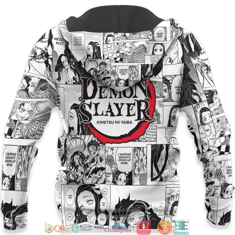 Nezuko Kimetsu Kimetsu No Yaiba Anime 3D Shirt Bomber jacket 1 2 3 4
