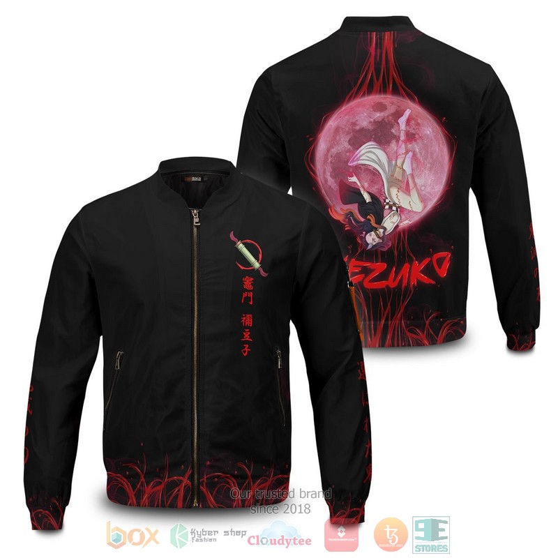 Nezuko Moonfall Bomber Jacket
