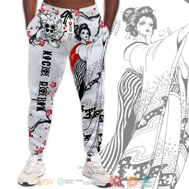 Nico Robin Anime One Piece Japan Style Jogger longpants