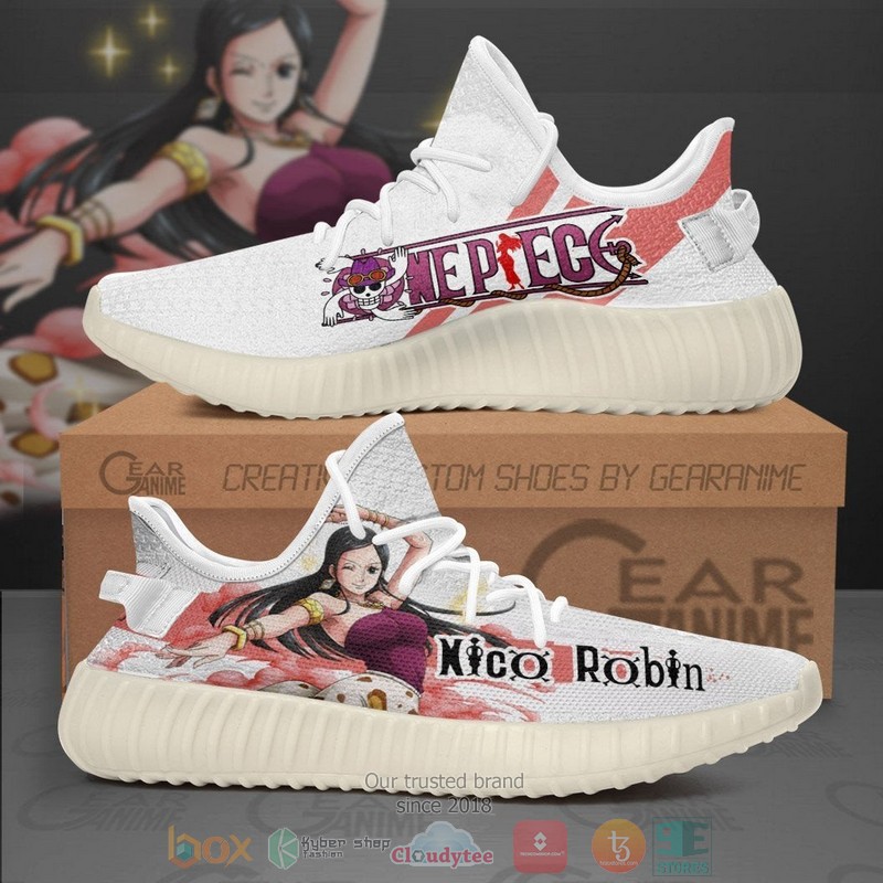 Nico Robin One Piece Anime Yeezy Shoes