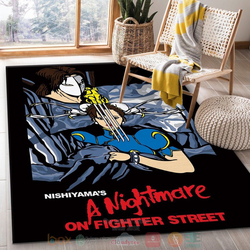 Nightmare On Fight Street Area Rugs 1
