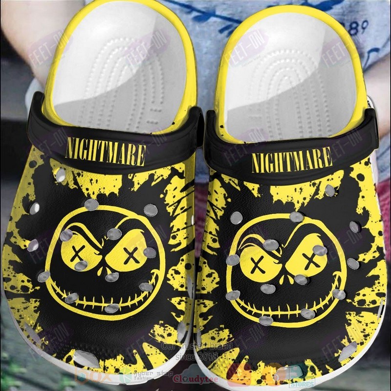 Nightmare Skellington Crocband Crocs Clog Shoes