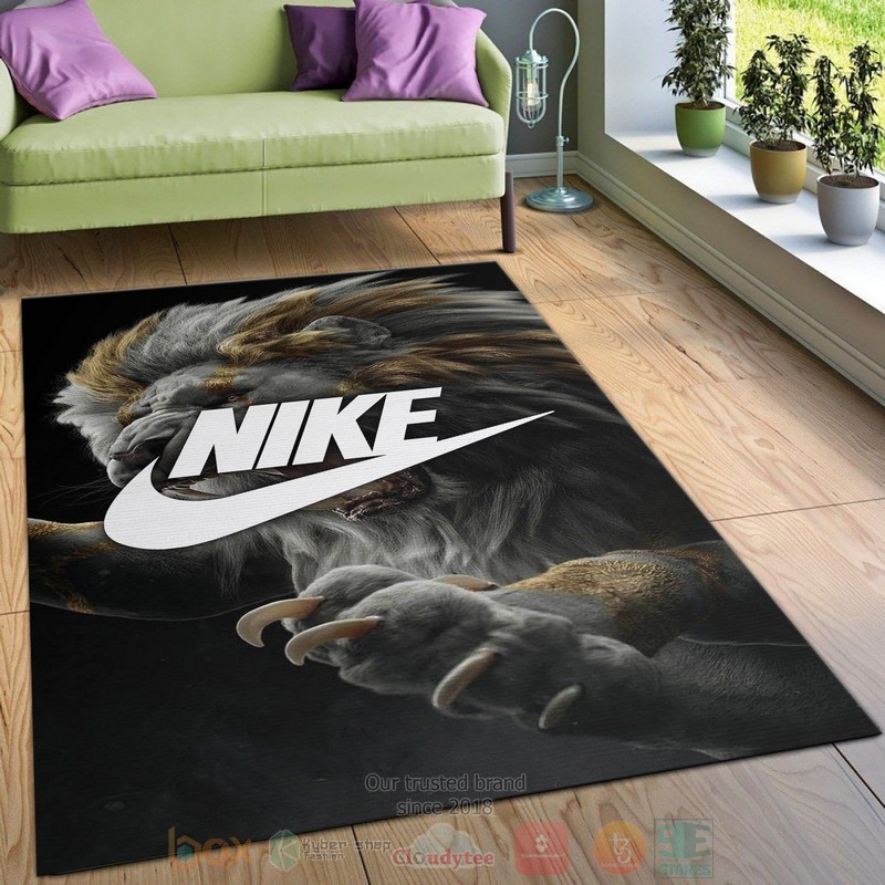 Nike Logo Local Brand The Us Area Rugs 1