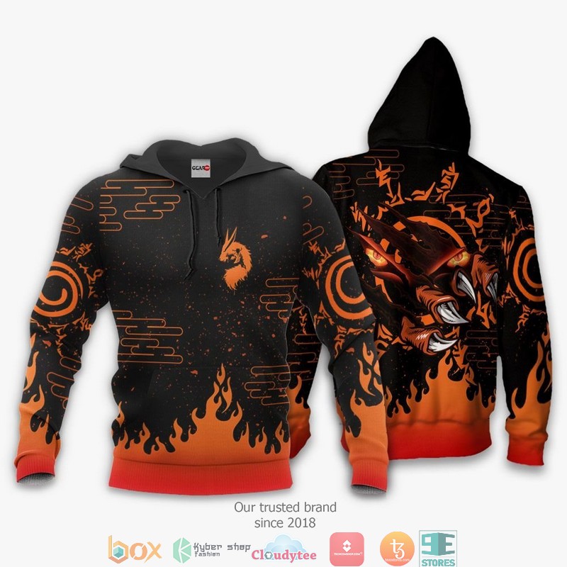 Nine-Tails Kurama Seal Anime NRT 3D Shirt, Bomber jacket 12 Nine Tails Kurama Seal Anime NRT 3D Shirt Bomber jacket