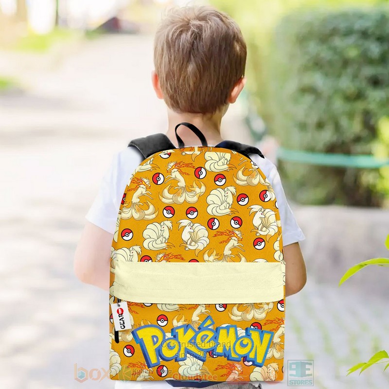 BEST Ninetales Pokemon Anime 3D Print Backpack 3 Ninetales Pokemon Anime Backpack 1 2