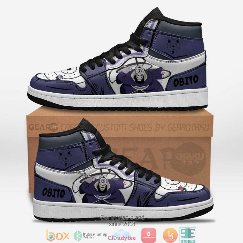 Ninja Obito NRT Anime Air Jordan High Top Shoes