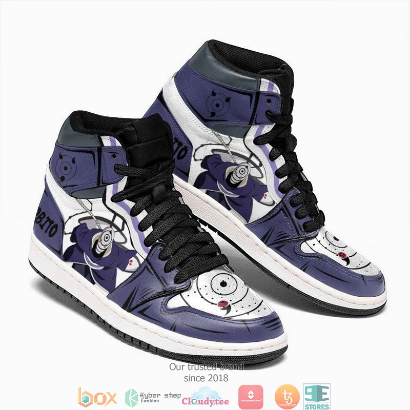 Ninja Obito NRT Anime Air Jordan High Top Shoes 1