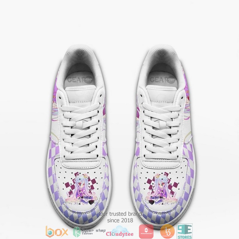 No Game No Life Shiro Air Anime Nike Air Force Shoes 1