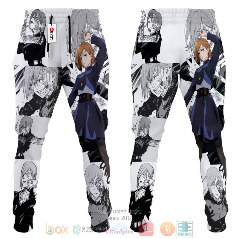 BEST Nobara Kugisaki Jujutsu Kaisen Anime Manga Style Longpants 3 Nobara Kugisaki Jujutsu Kaisen Anime Manga Style Jogger longpants 1 2