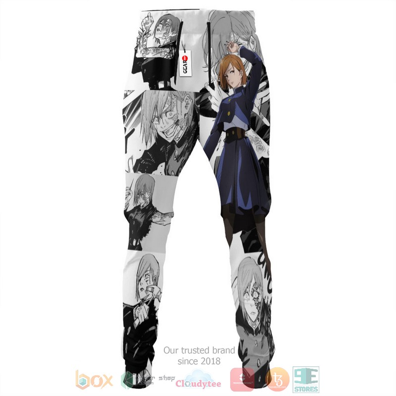 BEST Nobara Kugisaki Jujutsu Kaisen Anime Manga Style Longpants 4 Nobara Kugisaki Jujutsu Kaisen Anime Manga Style Jogger longpants 1 2 3