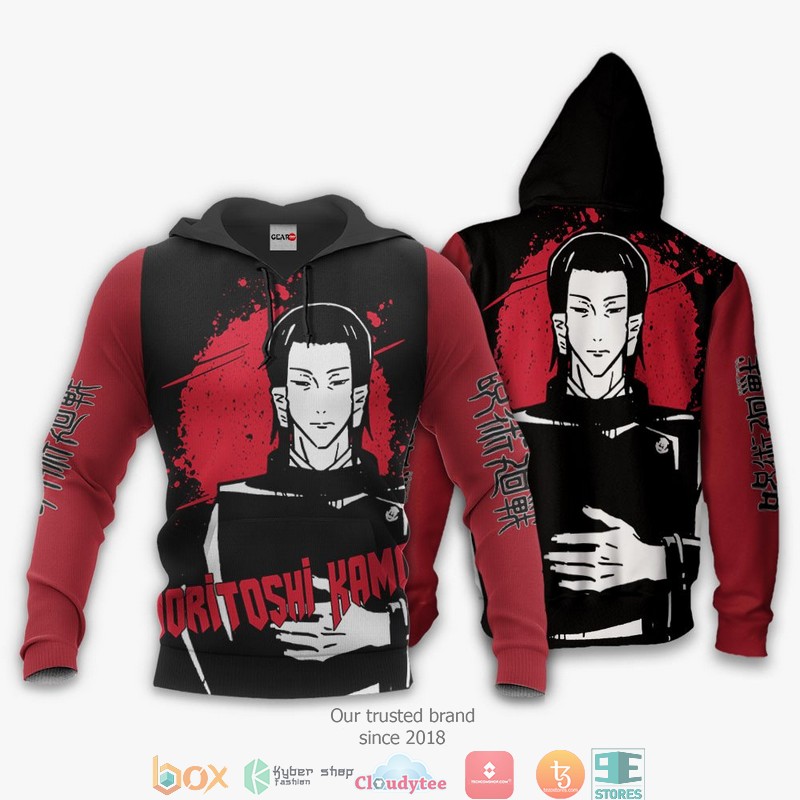 Noritoshi Kamo Jujutsu Kaisen Anime Merch Monochrome 3D Shirt, Bomber jacket 3 Noritoshi Kamo Jujutsu Kaisen Anime Merch Monochrome 3D Shirt Bomber jacket 1 2