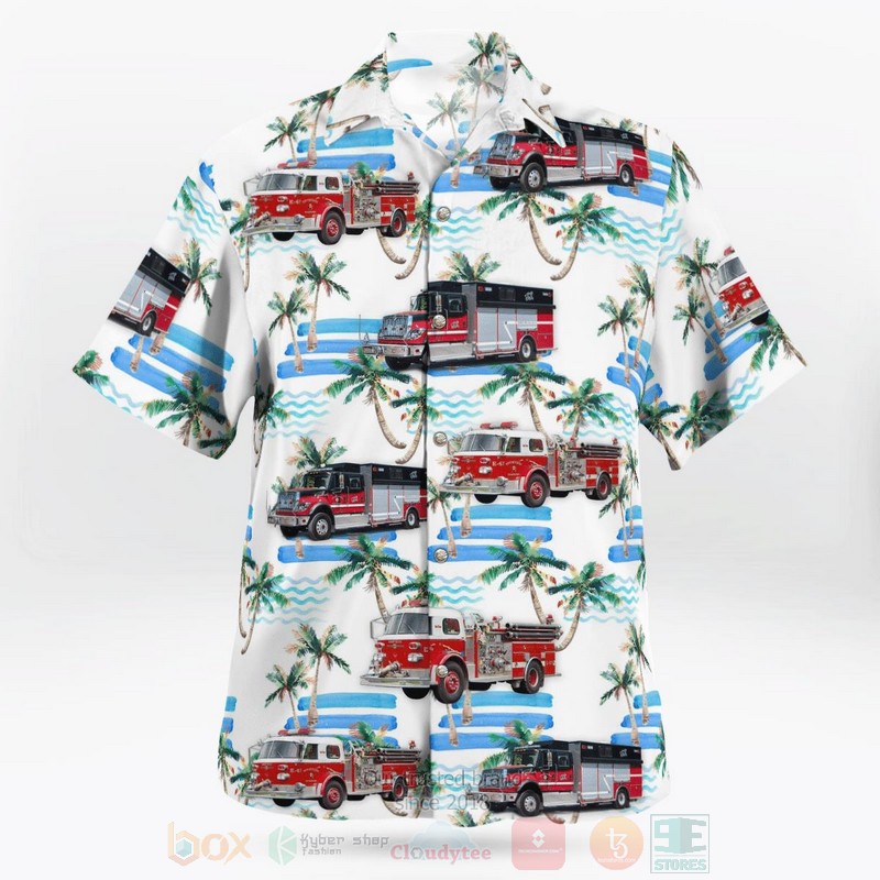 BEST North Bethlehem Fire Department, Albany, New York 3D Aloha Shirt word2