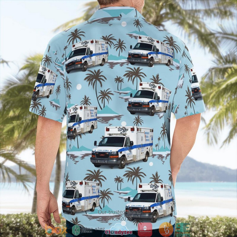 North Carolina Onslow County Emergency Services 3D Hawaii Shirt 1 2 3