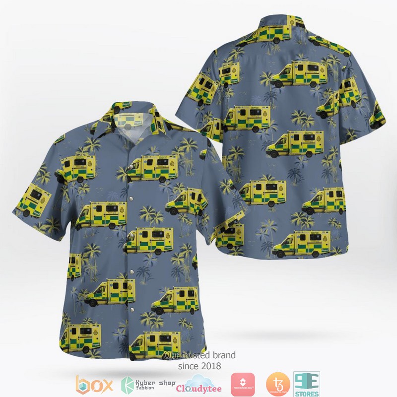 North East Ambulance Service NHS Foundation Trust NEAS Mercedez Benz Sprinter Hawaiian Shirt 8 North East Ambulance Service NHS Foundation Trust NEAS Mercedez Benz Sprinter Hawaiian Shirt word1