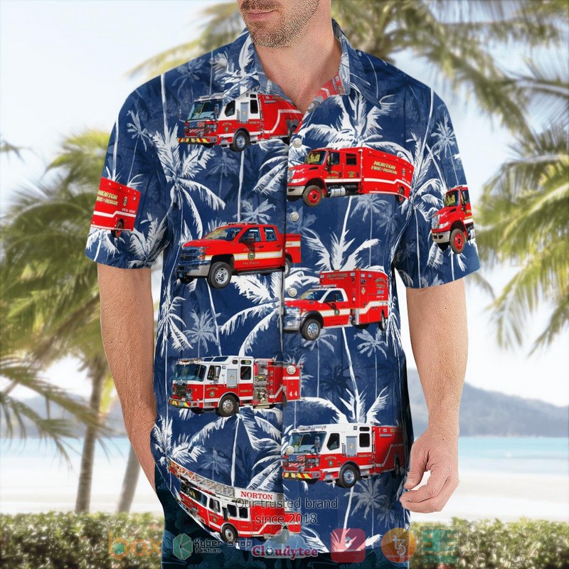 Norton Massachusetts Norton Fire Department Hawaiian Shirt 4 Norton Massachusetts Norton Fire Department Hawaiian Shirt word2