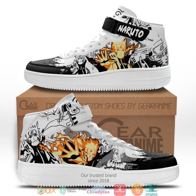 Nrt Uzumaki Bijuu Anime Mix Manga High Air Force Shoes