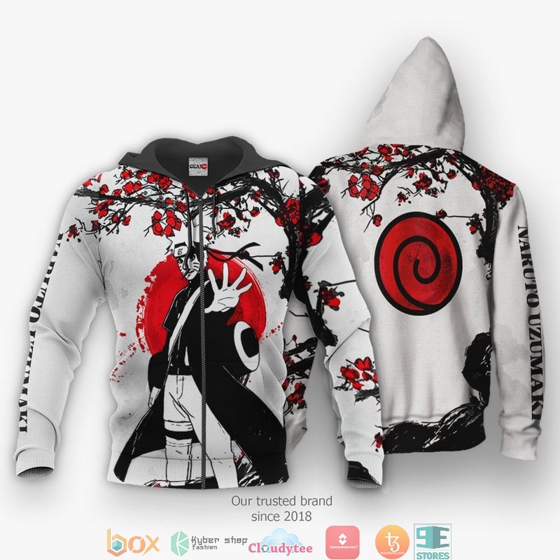 Nrt Uzumaki Japan NRT Anime 3D Shirt Bomber jacket