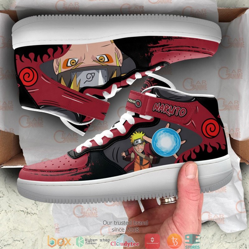Nrt Uzumaki Sage Mode Anime High Air Force Shoes 1