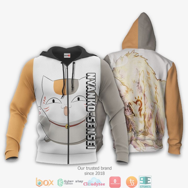 Nyanko Sensei Madara Natsume Yuujinchou Anime 3D Shirt Bomber jacket