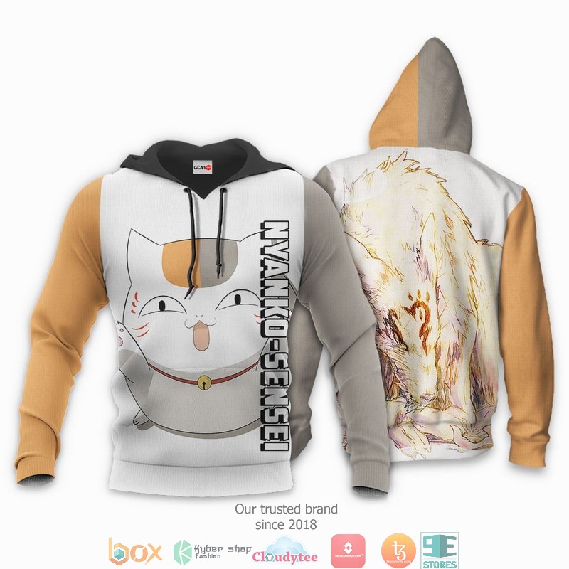 Nyanko Sensei Madara Natsume Yuujinchou Anime 3D Shirt, Bomber jacket 3 Nyanko Sensei Madara Natsume Yuujinchou Anime 3D Shirt Bomber jacket 1 2