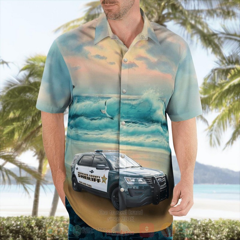 NEW Oakland Park Broward County Florida Broward County Sheriff Office Oakland Park District Offices Ford Police Interceptor Utility Hawaii Shirt 4 NEW Oakland Park Broward County Florida Broward County Sheriff Office Oakland Park District Offices Ford Police Interceptor Utility Hawaii Shirt word2