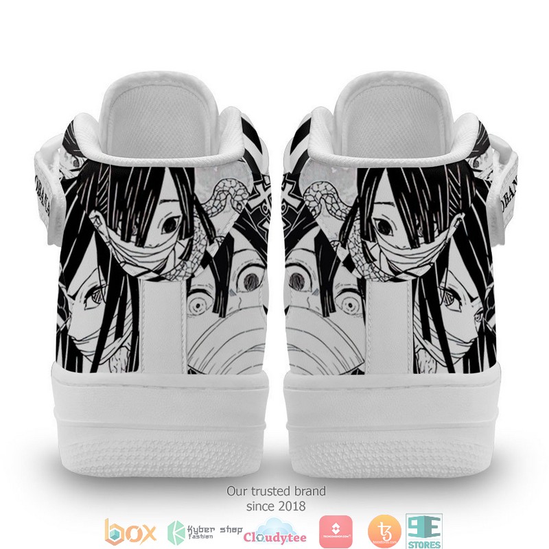 Obanai Demon Slayer Anime Mix Manga High Air Force Sneaker 1 2