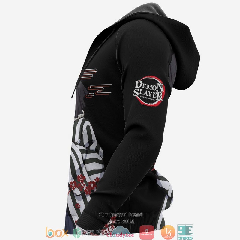 Obanai Iguro Kimetsu Anime Merch Japan 3D Shirt Bomber jacket 1 2 3 4 5