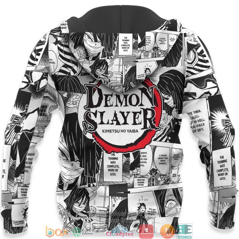Obanai Iguro Kimetsu Anime Mix Manga 3D Shirt Bomber jacket 1 2 3 4