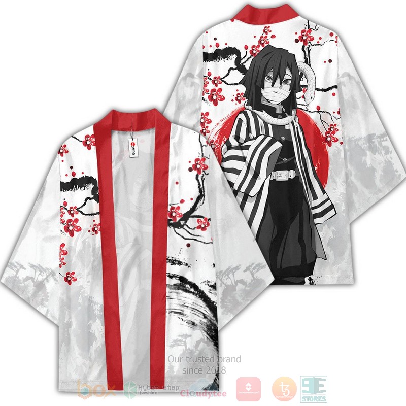 Obanai Iguro Kimetsu Haori Anime Inspired Kimono