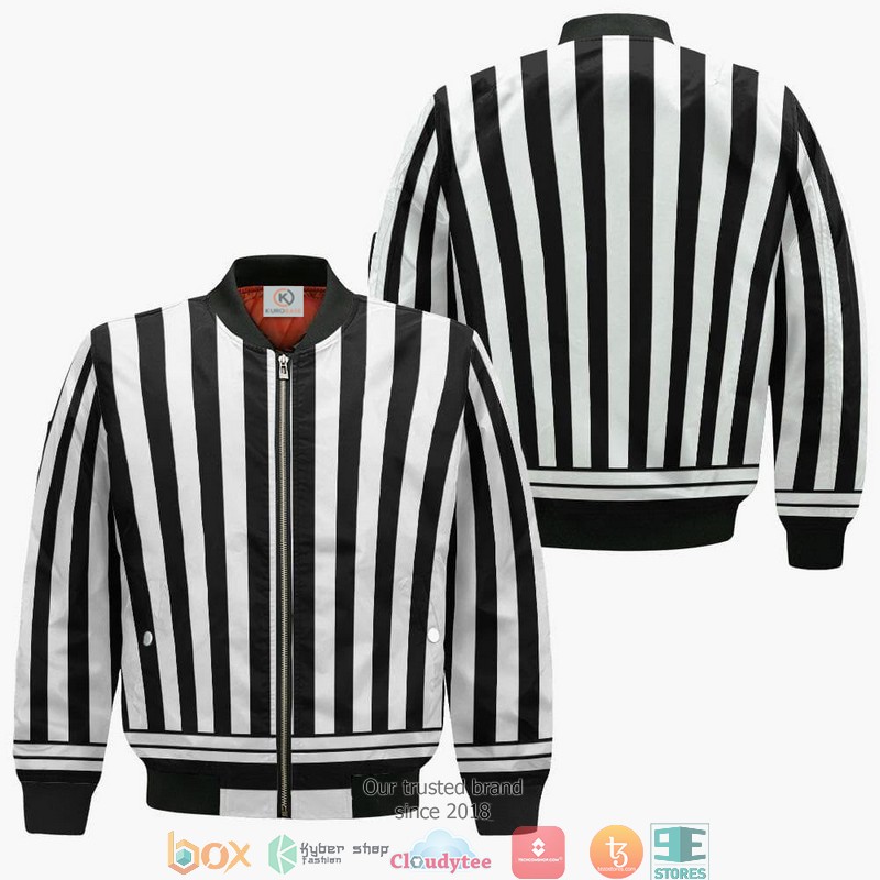 Obanai Iguro Pattern Unisex Demon Slayer Anime 3D Bomber jacket 1 Obanai Iguro Pattern Unisex Demon Slayer Anime 3D Bomber jacket