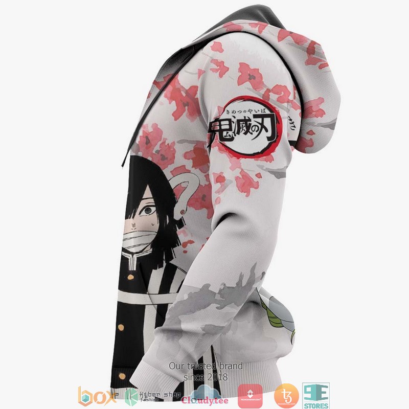 Obanai and Mitsuri Kimetsu Anime Merch Valentines 3D Shirt Bomber jacket 1 2 3 4 5
