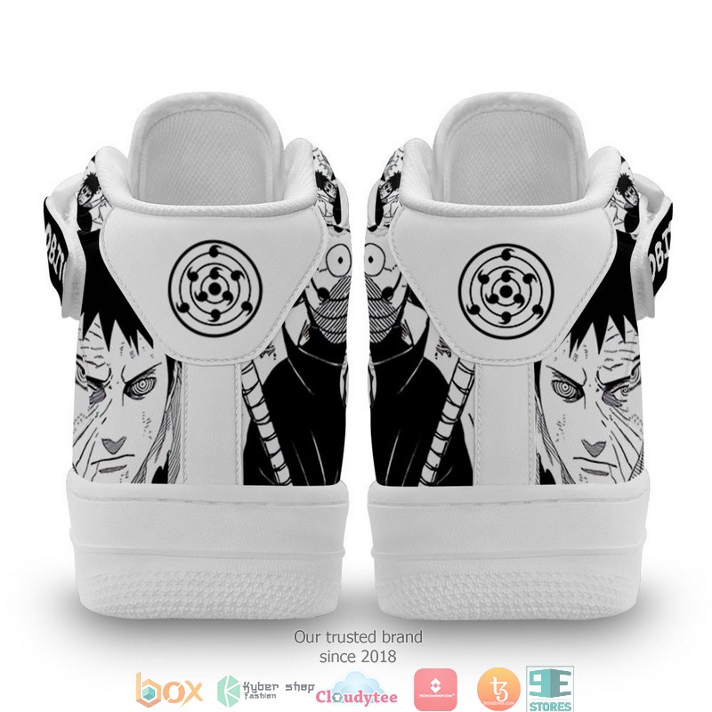 Obito Anime Mix Manga for Otaku High Air Force Shoes 1 2