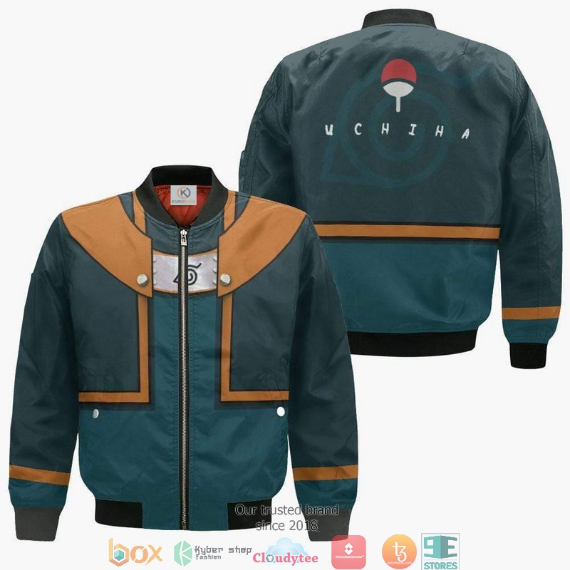 Obito Gennin Naruto Anime 3D Bomber jacket