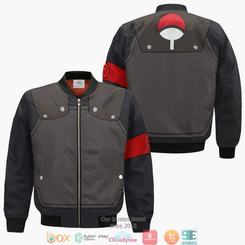 Obito Uchiha Chunin Boruto Naruto Next Generations 3D Bomber jacket