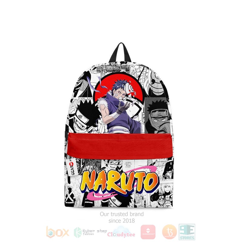 Obito Uchiha Naruto Anime Manga Backpack