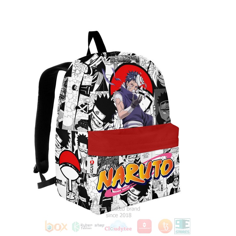 Obito Uchiha Naruto Anime Manga Backpack 1