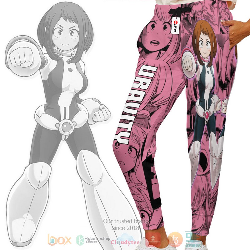Ochako Uraraka Anime My Hero Academia Jogger longpants 1