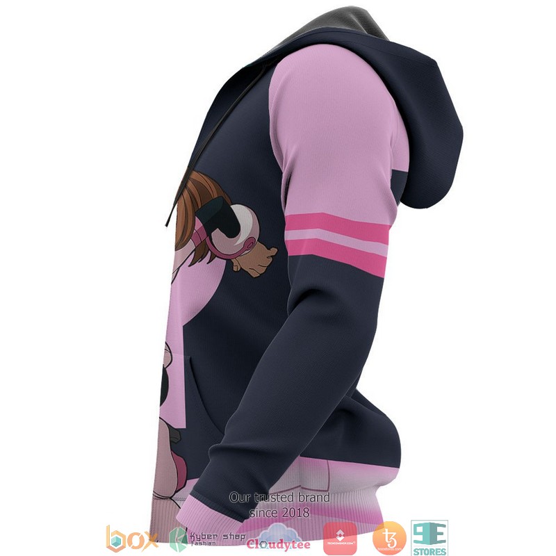 Ochako Uraraka Anime My Hero Academia Merch 3D Shirt Bomber jacket 1 2 3 4 5