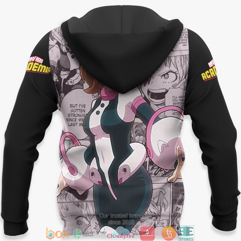 Ochako Uraraka My Hero Academia Anime Merch Manga 3D Shirt, Bomber jacket 5 Ochako Uraraka My Hero Academia Anime Merch Manga 3D Shirt Bomber jacket 1 2 3 4