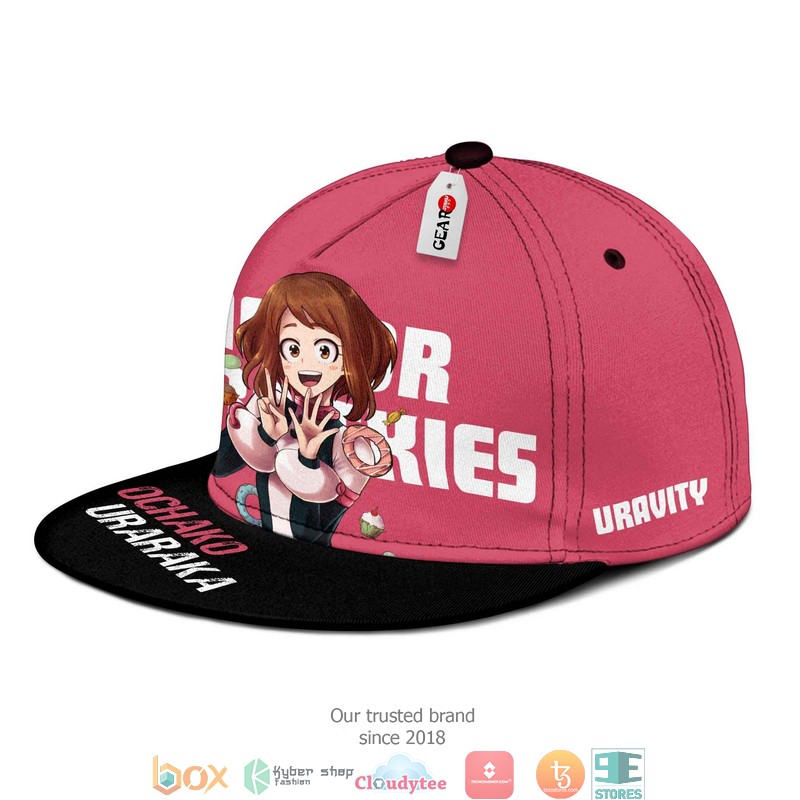 Ochako Uraraka My Hero Academia Anime Snapback hat 1