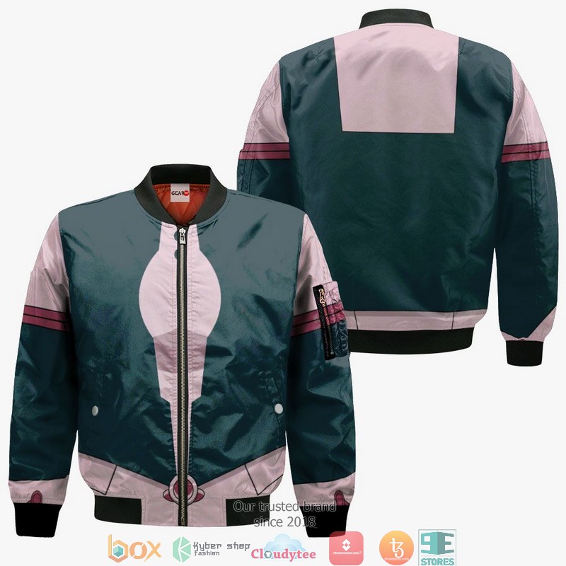 Ochako Uraraka Uniform My Hero Academia Anime 3D Shirt Bomber jacket 1 2 3