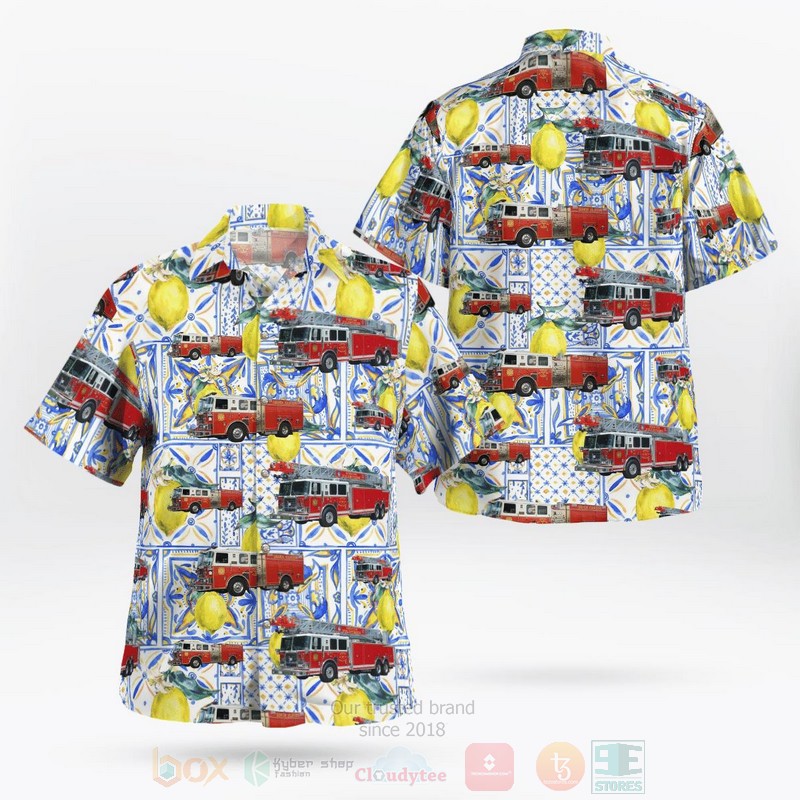 BEST Odenton Volunteer Company, Maryland 3D Aloha Shirt word3