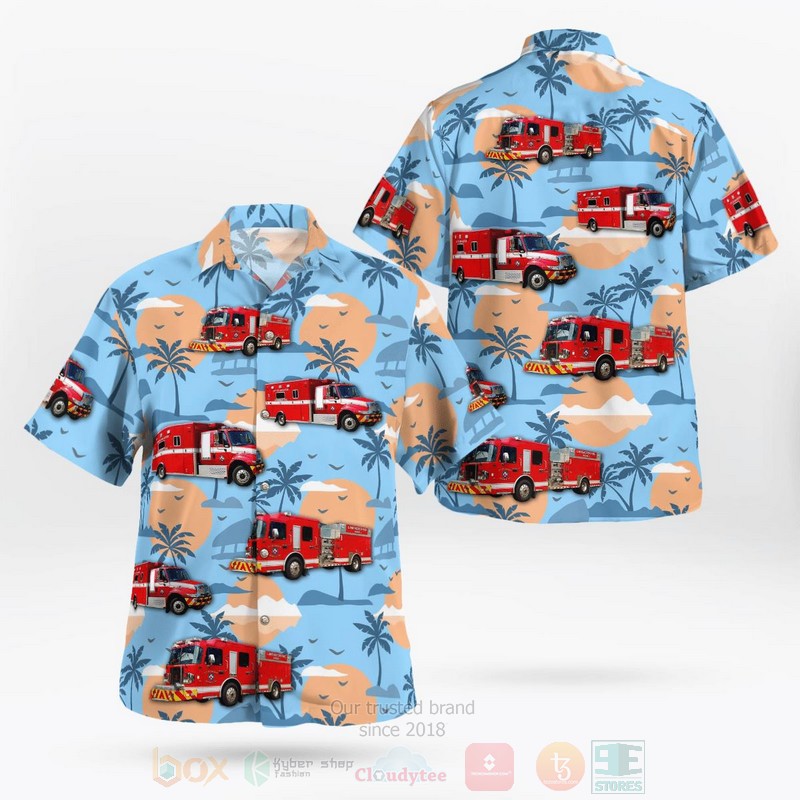 BEST Ohio Lancaster Fire Department 3D Aloha Shirt 3 Ohio Lancaster Fire Department Hawaiian Shirt